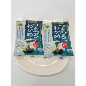 つるつるわかめ　青森県名物　わかめ　ツルツルワカメ　さっぱり　アレンジしやすい　そうめん　夏　流しそうめん　夏の食べ物　能代松陽高校　冷たい