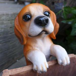 犬の置物 シュナウザー ハンギングドッグ T14205 いぬ イヌ 動物