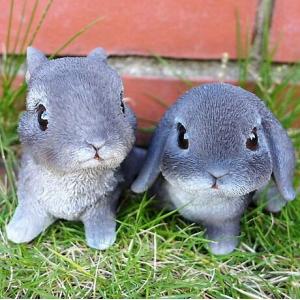 うさぎの置物 うさぎの置物 スタンディングバニーラビット N7576 ラビット 兎