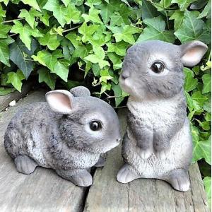 うさぎの置物 ミニフレンドラビット3匹セット N12150 ウサギ