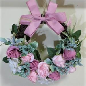 ソープフラワーハーフリース22cm Ｇ３６３６ ピンク