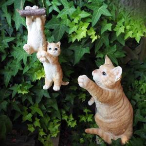 猫の置物 香箱座り(こうばこずわり)猫(茶トラ 12688Nキャット