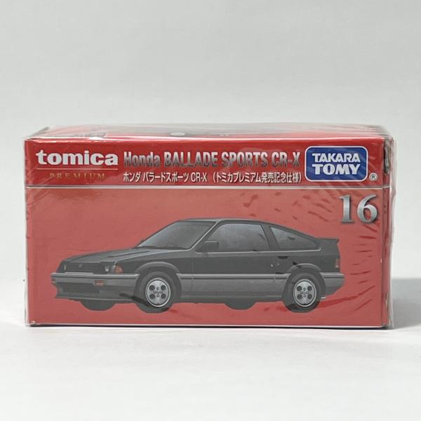 タカラトミー トミカプレミアム 16 ホンダ バラードスポーツ CR-X 発売記念仕様 ミニカー