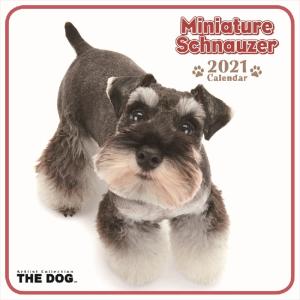 THE DOG ミニカレンダー ミニチュアシュナウザー 2021年