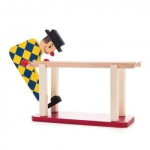 平行棒　ギンガムチェックのピエロ