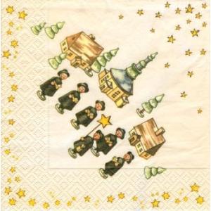 ペーパーナプキン　聖歌隊