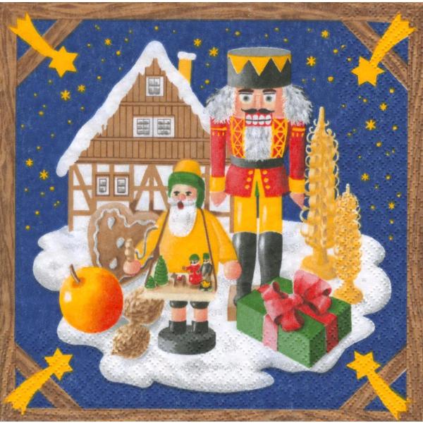 ペーパーナプキン　　エルツ　ブルー