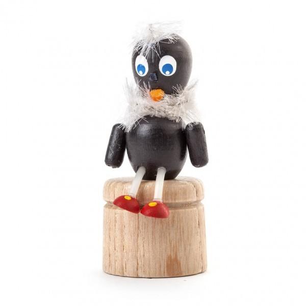 クシャ人形　黒アヒル