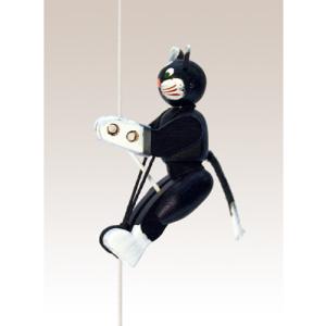 ひものぼり人形　ネコ