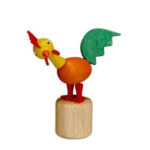 クシャ人形　ニワトリ　グリーン