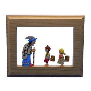 メルヘン壁掛け　ヘンゼルとグレーテル　