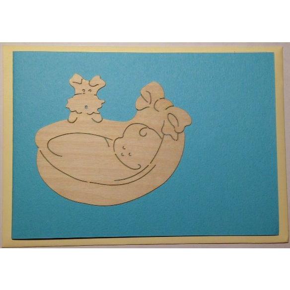 レターセット　ワンちゃんと赤ちゃん