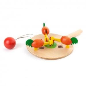 エサをついばむニワトリ