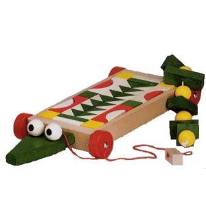 積み木 ワニの積み木