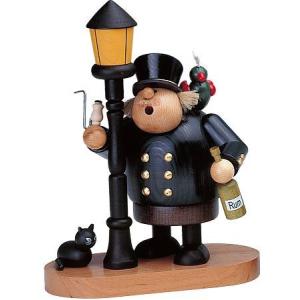 煙だし人形 パン屋さん（お香台）ドイツ伝統の木製品 コーン型のお香用