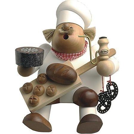 煙出し人形　パン屋さん　専用いす付き