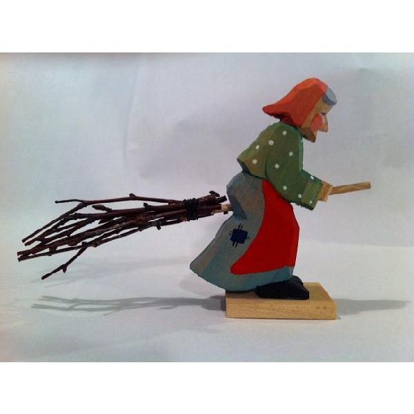 魔女とほうき　置型