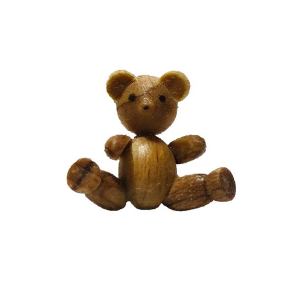 ミニチュア　座っているクマ　　フラーデ