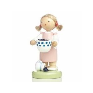 ブルーベリーと女の子