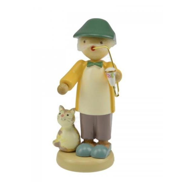 おじいちゃんとネコ　フラーデ