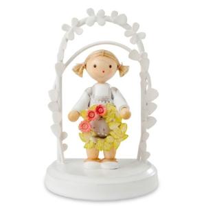 バースデイガール フラワーリースと