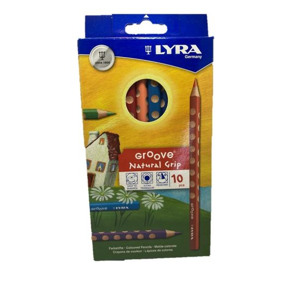リラ社　グルーブ　色鉛筆　１0色