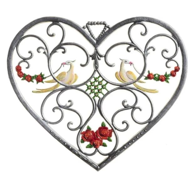 ハートの中の小鳥