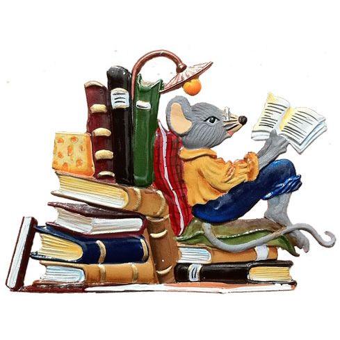 本の虫　ネズミ