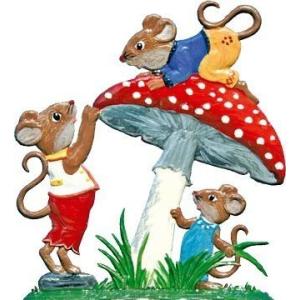 キノコとネズミ達