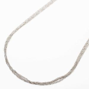 未使用☆Pt950 スクリューチェーンネックレス 日本製 プラチナ 白金 白銀色 プラチナ Pt950 スクリューチェーンネックレス 未使用☆Pt950