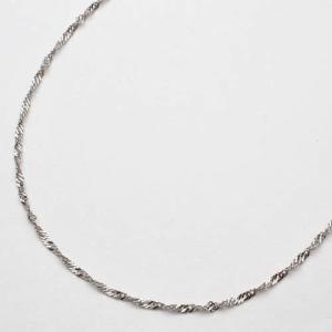 プラチナ ネックレス Pt850 ベネチアン チェーン 45cm 3g