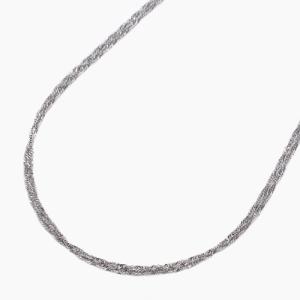 プラチナ ネックレス Pt950 カットボール チェーン フリーサイズ