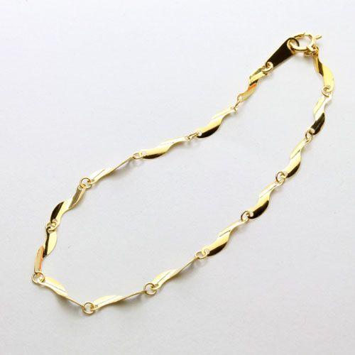 純金 K24 ブレスレット 刻印 短冊 たんざく