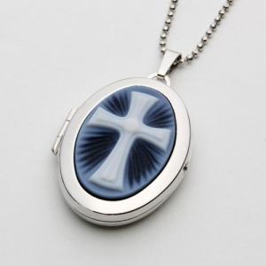 カメオペンダント カメオブローチ シルバーペンダント シェルカメオ