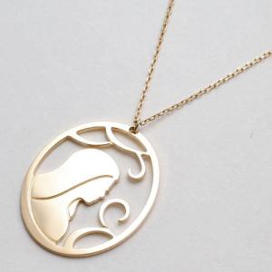Golden Dew ゴールデンデュー K14WG 冬のソナタ ポラリス ネックレス