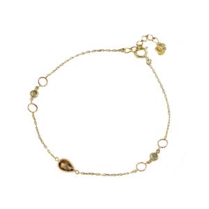 10金 K10 10k ネックレス ローズガーデン バラ スカシローズ 淡水  