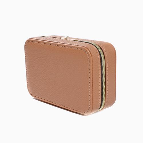 持ち運び ジュエリーケース 携帯用 ジュエリーボックス トラベルポーチ アクセサリーケース 無地 ス...