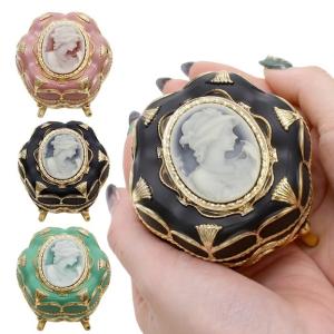 オルゴール ジュエリーボックス 宝石箱 ジュエリーケース カメオ