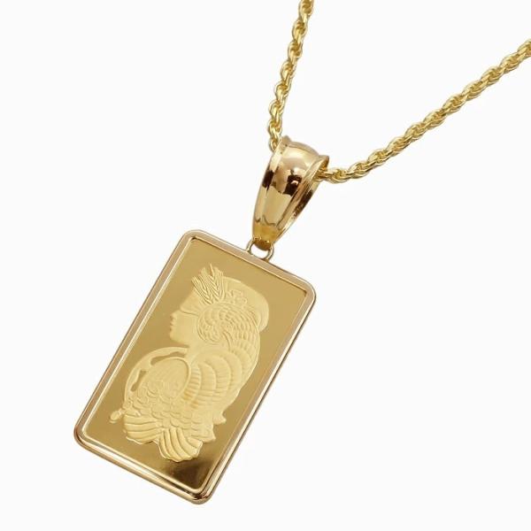 純金 K24 24金 PUREGOLD 999.9 ゴールド インゴット INGOT スイス パンプ...
