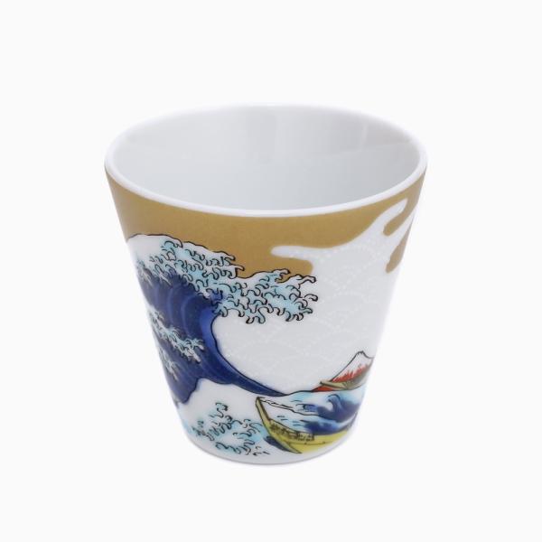 日本製 九谷焼 北陸伝統工芸 北斎波 波 徳利 とっくり お猪口 おちょこ 酒 ショットバー 金沢 ...