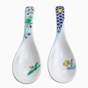 有田中華スプーン 青花（461031）07-0056-0702 キッチン、台所用品