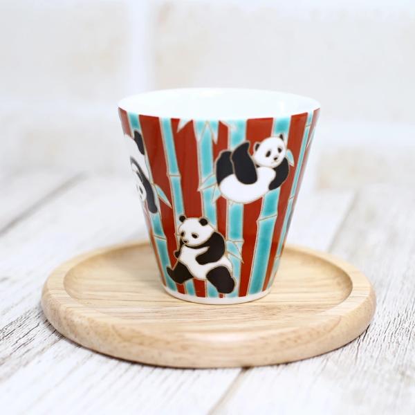 日本製 九谷焼 北陸伝統工芸 パンダ ぱんだ 引出物 徳利 とっくり お猪口 おちょこ 酒 ショット...