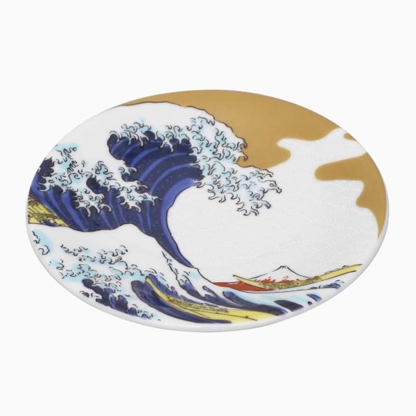 クリックポスト便対応 日本製 九谷焼/久谷五彩 陶器/陶磁器/磁気 お皿/皿/小皿/縁起小皿 食器/...