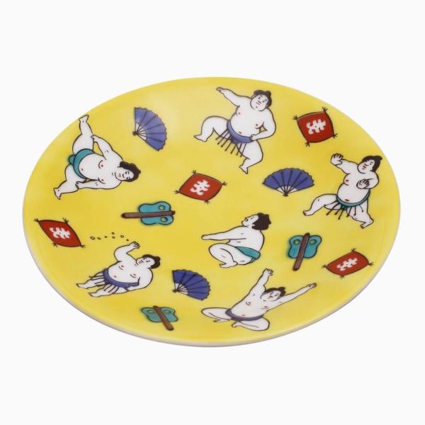 吉祥 KISSYO 日本製 九谷焼 久谷五彩 陶磁器 お皿 小皿 縁起小皿 豆皿 和食器 12cm ...