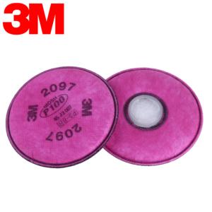 【送料無料】k2060 3M防塵マスク用2097 P100フィルター【防塵  板金塗装 防塵 ホコリ アスベスト 研磨】