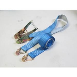 ラッシングベルト　フック　7m 5000kg1本　ｋ45　　台風対策　災害対策　地震対策　植木固定　物置固定　　ブルーシート固定　屋根固定　水没車　不動車　｜walktool