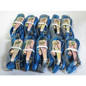 ラッシングベルト　レール　3m 3000kg10本　092　台風対策　災害対策　地震対策　植木固定　物置固定　商品棚固定　バイク固定｜walktool