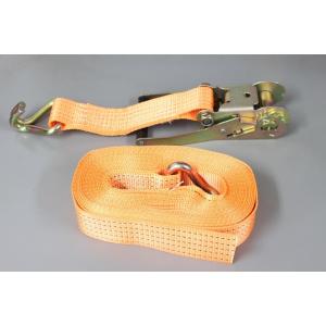 ラッシングベルト　黄色10m 5000kg　k1412 　台風対策　災害対策　地震対策　植木固定　物置固定　　ブルーシート固定　屋根固定　水没車　不動車　｜walktool