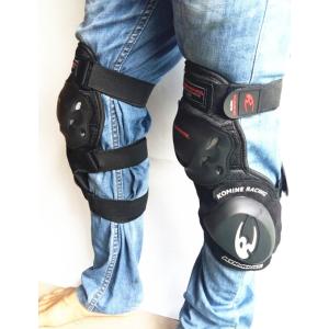 スライダー付きニーパット　オートバイプロテクター　保護ニーパッド　膝プロテクター　k1430
