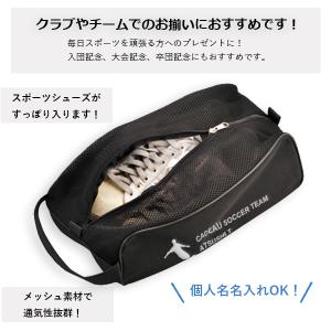 メッシュ シューズケース 名入れが出来る 通気...の詳細画像1